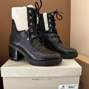 Marc Fisher Lansly Lace Up Bootie